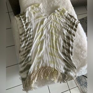 Beach coverup tie dye